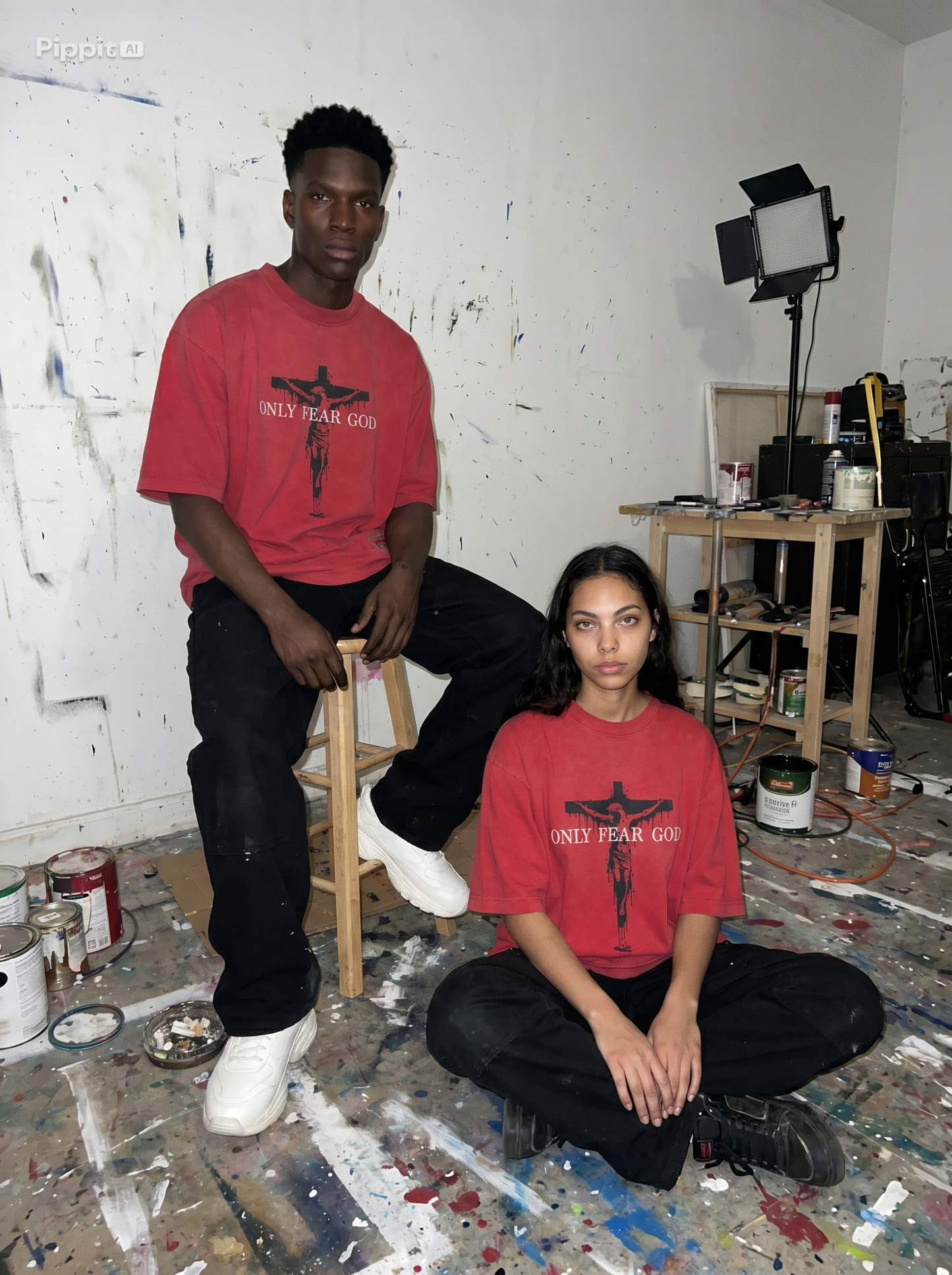 ONLY FEAR GOD OVERSIZED T-SHIRT