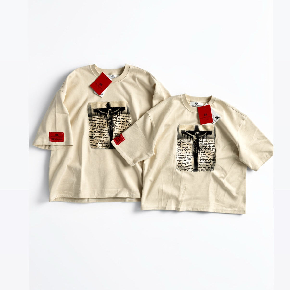 Marked by the Cross Tee Double sided Graphic | Calling Angels