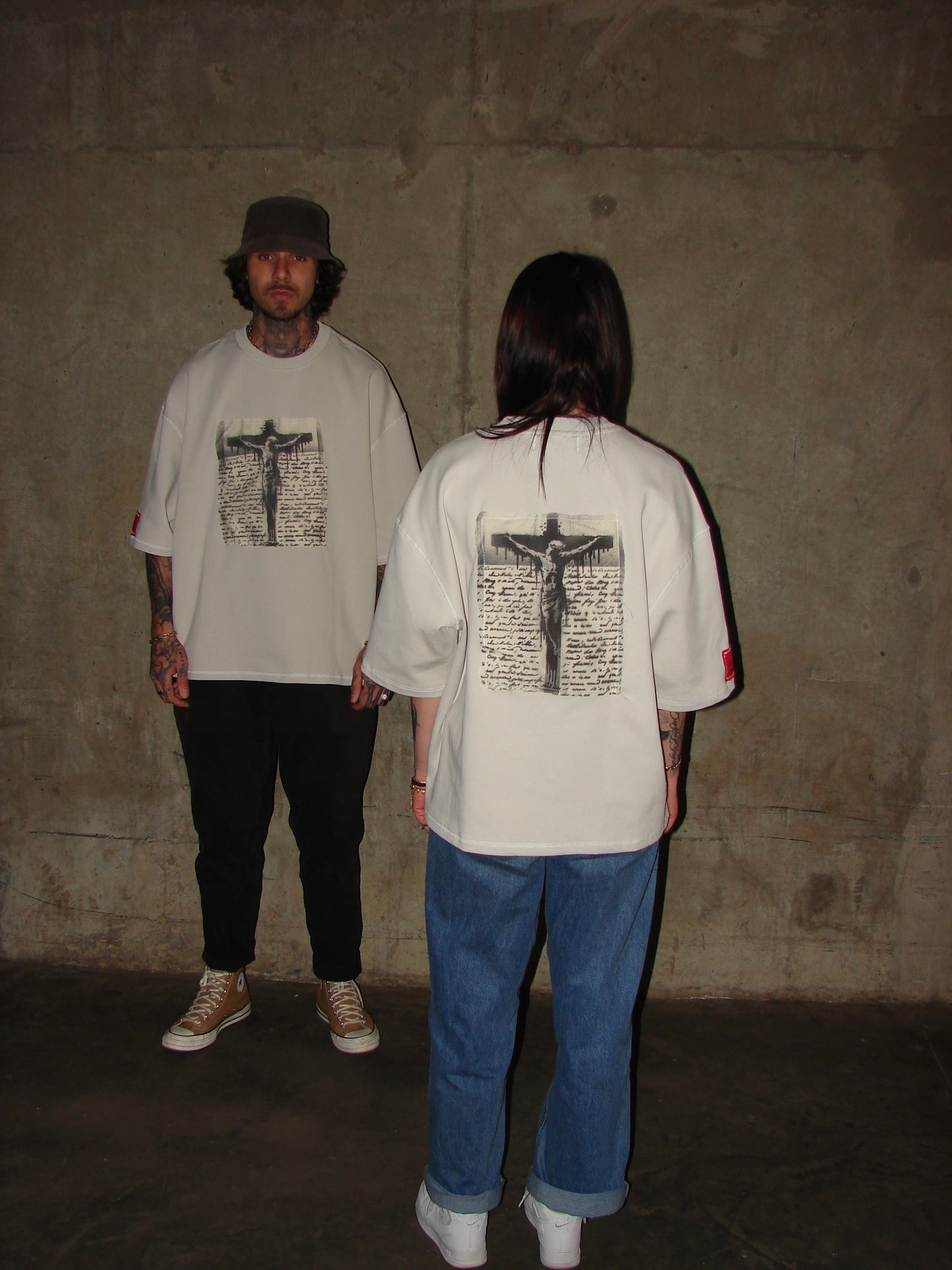 Marked by the Cross Tee Double sided Graphic | Calling Angels