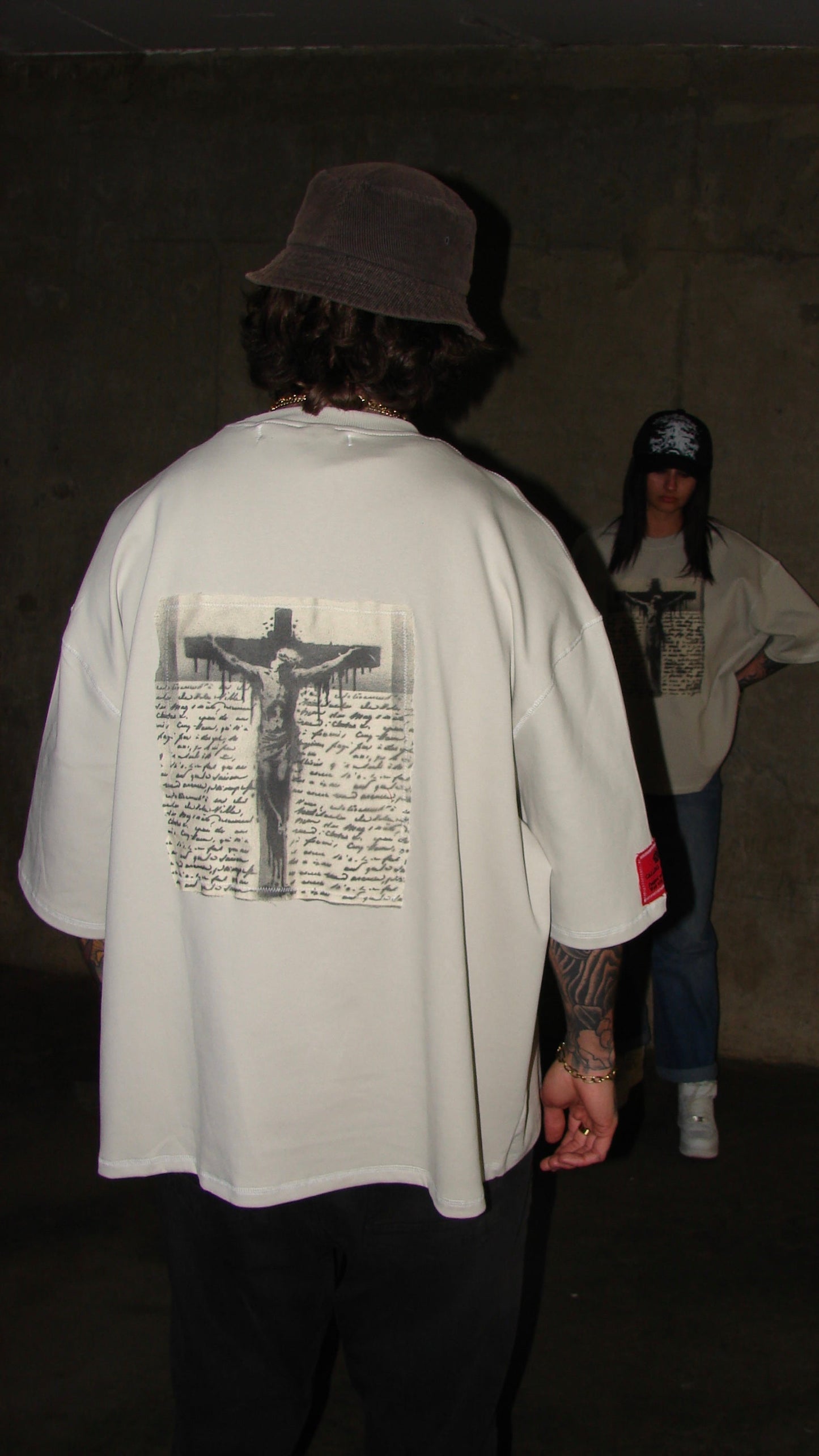 Marked by the Cross Tee Double sided Graphic | Calling Angels