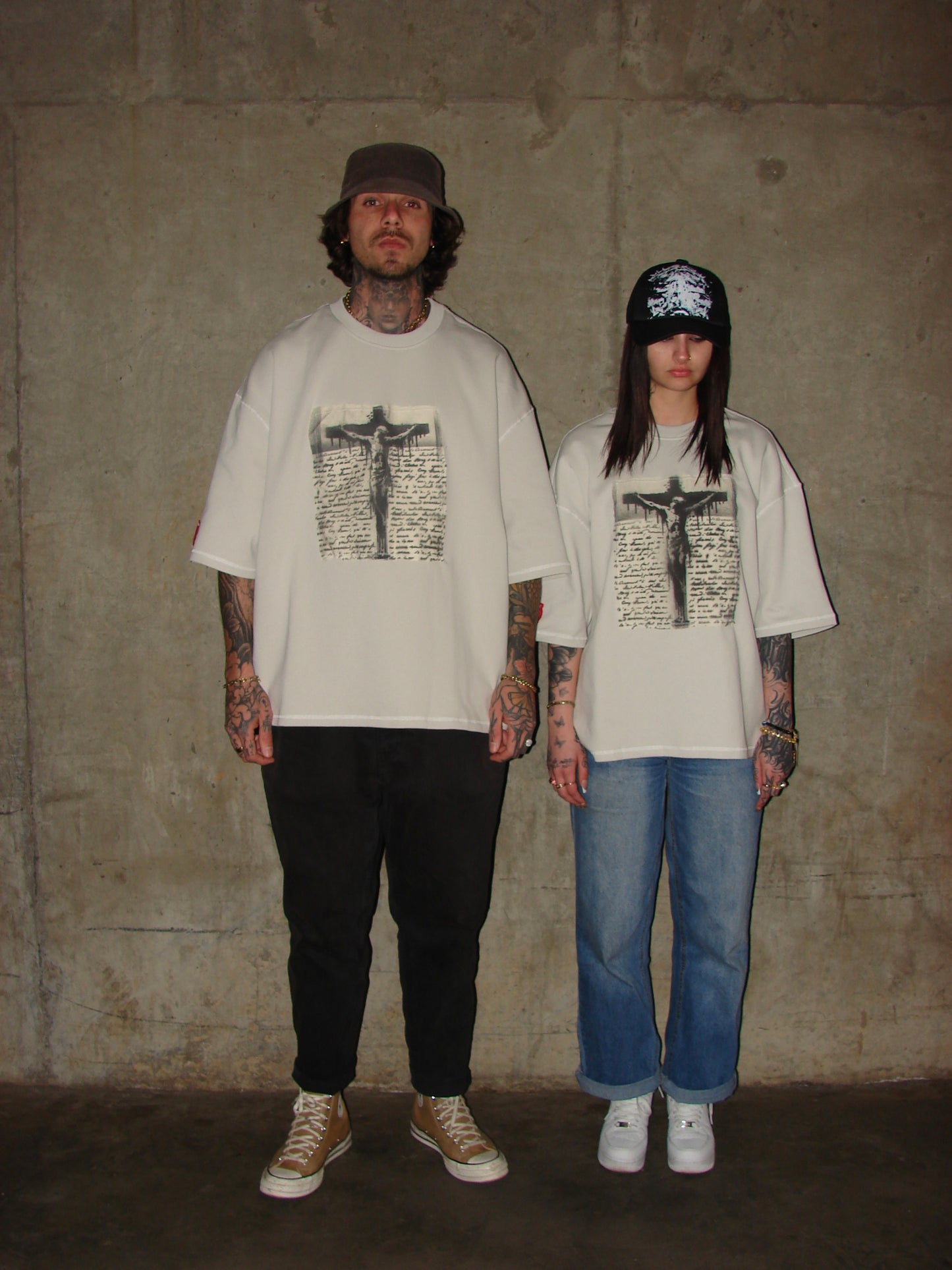 Marked by the Cross Tee Double sided Graphic | Calling Angels
