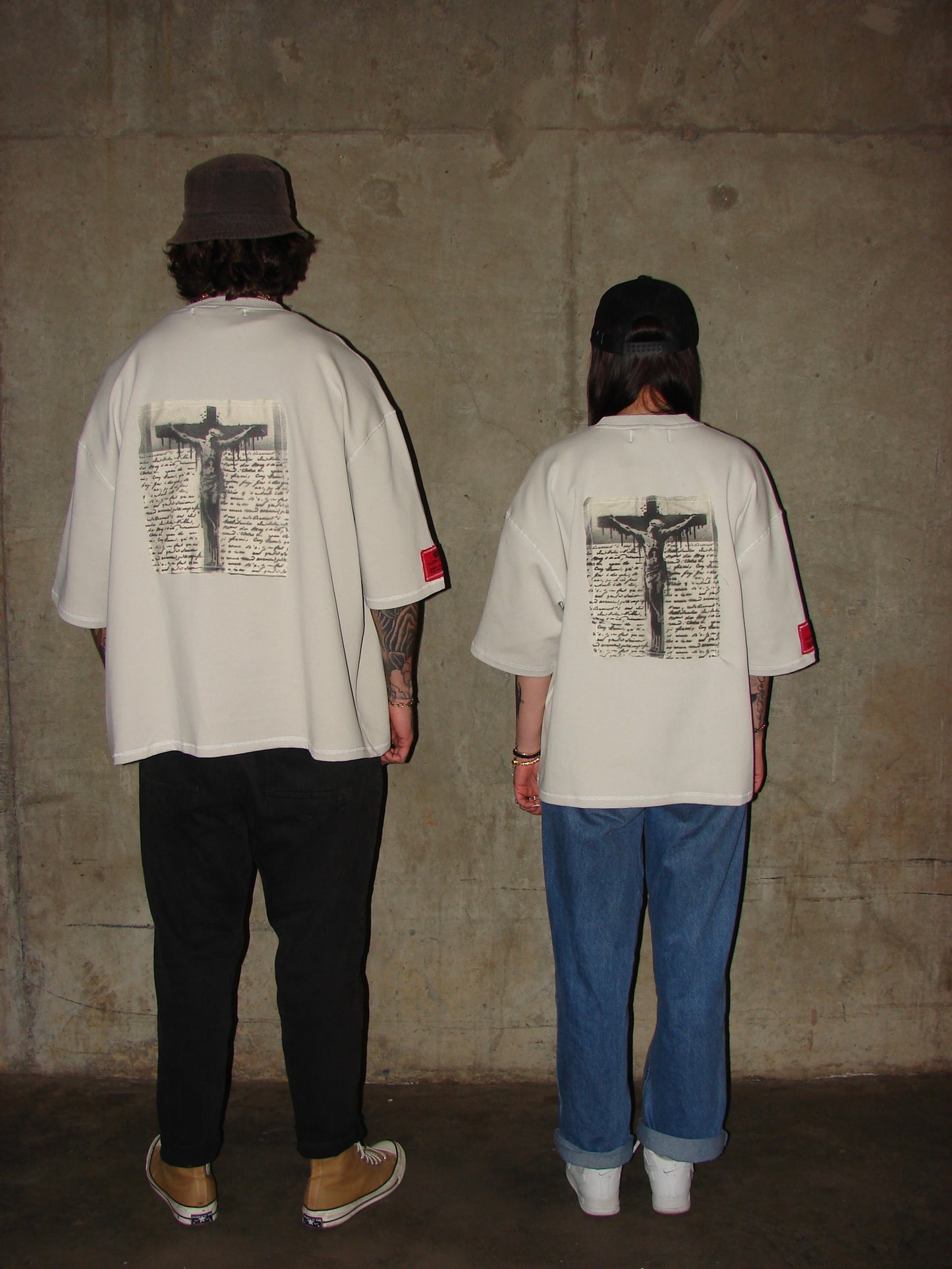 Marked by the Cross Tee Double sided Graphic | Calling Angels